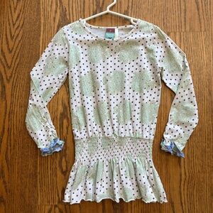 Matilda Jane Character Counts sz 6 Aster Elaina Peplum Shirt